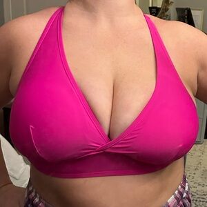 Torrid Pink Bikini Top